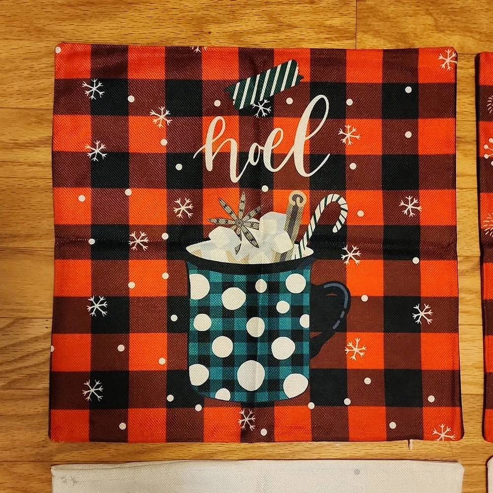Throw Pillow Cover for Christmas